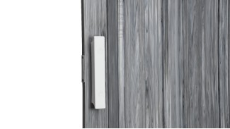 Harmonikaajtó (Szürke)