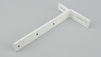 Konzol fém oldalfali erősített | 17-20-22-27 cm | Fehér