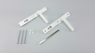 Hoppe London Bejárati ajtó kilincs (Fehér)