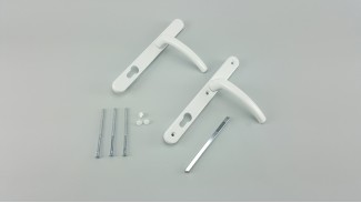 Ajtókilincs "Europa2" L-92/72 3 csavaros (Rugós | Keskenysildes | Fehér) Ajtókilincs "Europa2" L-92/72 3 csavaros (Rugós | Keskenysildes | Fehér)