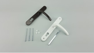 Ajtókilincs "Europa2" L-92/72 3 csavaros (Rugós | Barna-Fehér) Ajtókilincs "Europa2" L-92/72 3 csavaros (Rugós | Barna-Fehér)