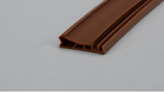 TPE-V 5855 Bejárati ajtó tömítés (Barna| Fa nyílászárókhoz)
