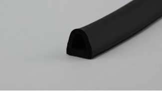 Öntapadós nyílászáró tömítés ("D" | SD-55 | Fekete)