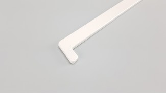 Műanyag párkány végzáró (Fehér)