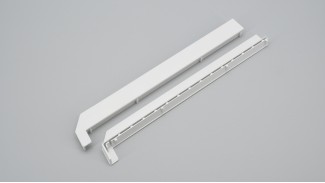 Alumínium/Lemez  párkány végzáró (Fehér) 1