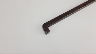 Alumínium/Lemez  párkány végzáró (Barna) 3