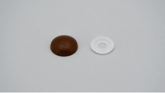 Tükör gomb (Barna | Mini)