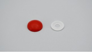 Tükör gomb (Piros | Mini)