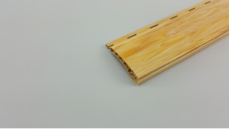 Maxi redőnyléc (Műanyag | 50 mm | Világos fa) 