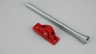 Redőny zsinór bevezető rugóval (Műanyag | Piros)