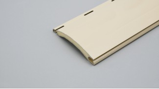 Redőnyléc (Alumínium | 52 mm | Elefántcsont)