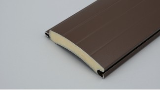 Redőnyléc (Alumínium | 77 mm | Barna)