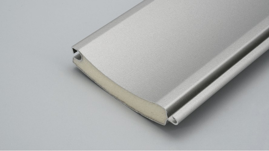 Redőnyléc (Alumínium | 77 mm | Ezüst)