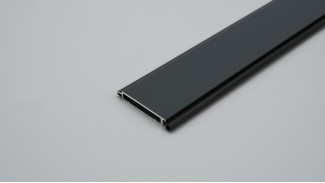 Redőny záróléc (Alumínium | 40 mm | Antracit | Gumis)