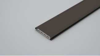 Redőny záróléc (Műanyag | Barna | Kefézhető)