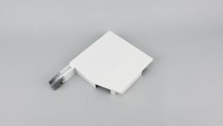 Alumínium redőny tokvég (Fehér | 20°) Alumínium redőny tokvég (Fehér | 20°)