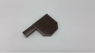 Redőny Lemez tokvég (Barna)