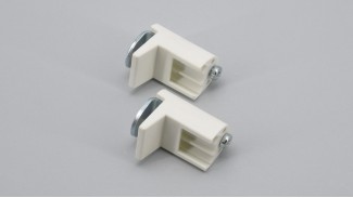 Univerzális fúrásmentes tartókonzol (Pleatfix | Fehér)