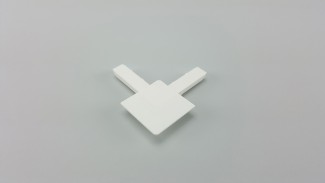 9x32 mm-es alumínium peremes szúnyogháló kerethez külső sarokelem (Fehér) 9x32 mm-es alumínium peremes szúnyogháló kerethez külső sarokelem (Fehér)