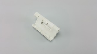 Szúnyogháló ajtó műanyag zsanér (Fehér/Rugós)