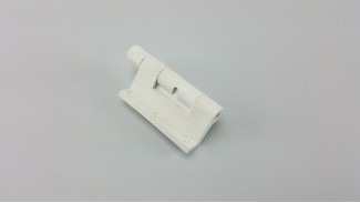 Szúnyogháló ajtó műanyag zsanér (Fehér/Rugós)