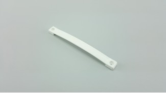 Szúnyogháló ajtó sima talpú íves fogantyú (Fehér)