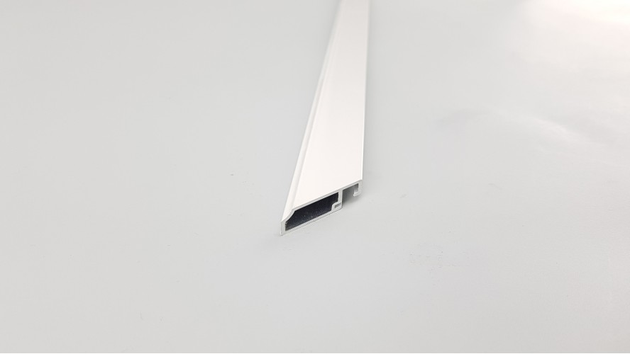 Aluminium keskeny fix szúnyogháló keret (Fehér)