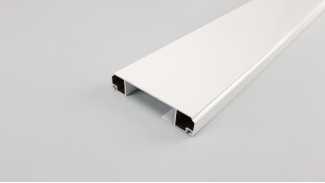 Szúnyogháló ajtó széles osztó profil (Fehér)