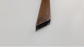 Aluminium szúnyogháló ajtó profil (Dió | Fóliás)