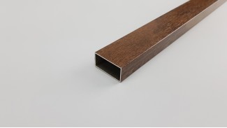 Szúnyogháló ajtó keskeny osztó profil (Dió/fóliás)