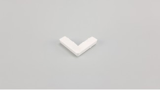 9x32 mm-es alumínium peremes szúnyogháló kerethez rejtett sarok (Fehér)