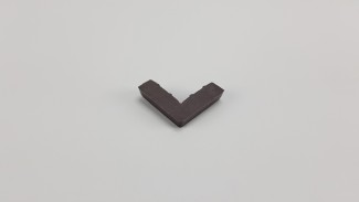 9x32 mm-es alumínium peremes szúnyogháló kerethez rejtett sarok (Barna) 9x32 mm-es alumínium peremes szúnyogháló kerethez rejtett sarok (Barna)