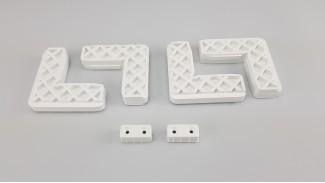 Nyíló keretes szúnyogháló ajtó sarok szett (Keskeny osztóhoz | 22x44)