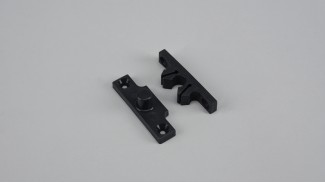 Szúnyogháló ajtó műanyag csappantyú (Antracit)