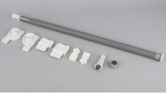 Mobil szúnyogháló alkatrész szett (Fehér | Ajtóhoz | Insecta)