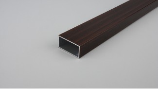 Szúnyogháló ajtó keskeny osztó profil (Mahagóni/fóliás)