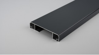 Szúnyogháló ajtó széles osztó profil (Antracit)