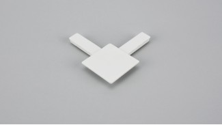 Műanyag peremes szúnyogháló kerethez külső sarokelem