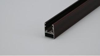 Mobil szúnyogháló keskeny sín (Mahagóni | Fóliás | Insecta)