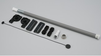 Mobil szúnyogháló alkatrész szett (Antracit | Ablakhoz | Insecta)