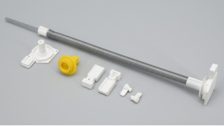 Mobil szúnyogháló alkatrész szett (Fehér | Ablakhoz | Diptera)