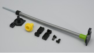 Mobil szúnyogháló alkatrész szett (Antracit | Ablakhoz | Diptera)