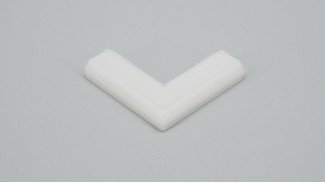 9x36 mm-es alumínium peremes szúnyogháló kerethez rejtett sarokelem